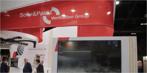 La compañía Soler & Palau mostró sus soluciones de ventilación residencial en Rebuild 2024