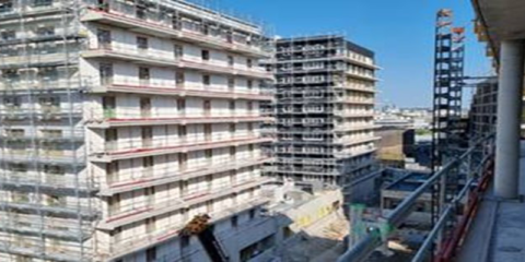Anhydritec colabora en la construcción de la Villa de los Atletas de Seine-Saint-Denis en París