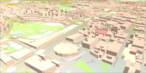 El ICGC publica la cartografía detallada de toda Cataluña en el formato estándar para proyectos BIM