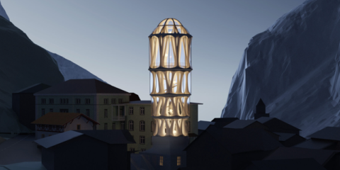 El pueblo suizo de Mulegns albergará la torre impresa en 3D más alta del mundo