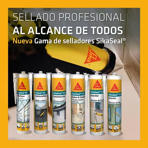 Sika presenta su nueva gama de selladores SikaSeal