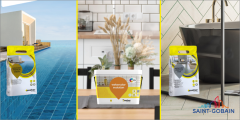 Webercolor, la gama de soluciones para el rejuntado de cerámica de Saint-Gobain Weber