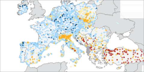 La calidad del aire está mejorando en Europa, según el último informe de la AEMA