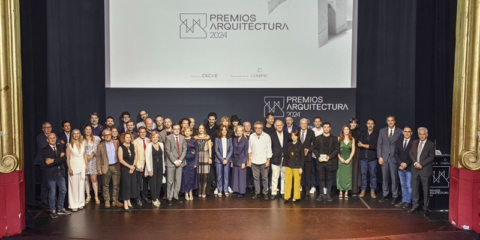 El CSCAE galardona las nueve propuestas ganadoras de los Premios Arquitectura 2024