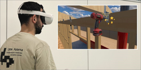 Construmadera VR, el simulador virtual educativo para el montaje de construcciones con madera