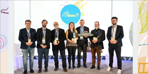 Los mejores proyectos de acción climática, naturaleza y economía circular reciben los Premios LIFE