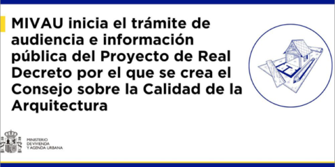 Audiencia pública sobre el proyecto para la creación del Consejo sobre la Calidad de la Arquitectura