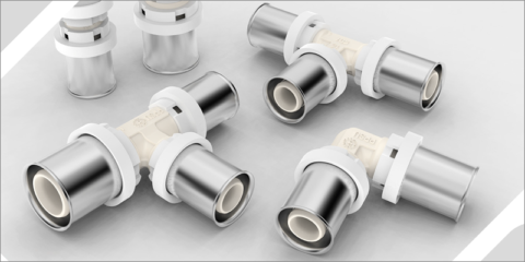 Nueva gama de accesorios de unión a prensar de Standard Hidráulica para tubería multicapa y PE-X
