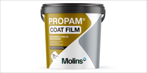 Propam Coat, la gama de soluciones acrílicas de altas prestaciones de Molins Construction Solutions