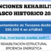 Abierta la convocatoria de ayudas para la rehabilitación de viviendas en el casco histórico de Tarazona