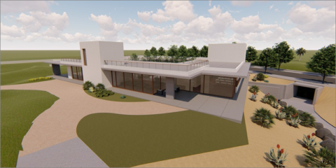 Licitada la construcción de un edificio bioclimático en el campo de golf de El Toyo en Almería