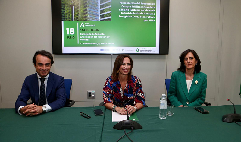 La Junta impulsa 'Andalucía construye en verde' para el diseño de viviendas públicas sostenibles