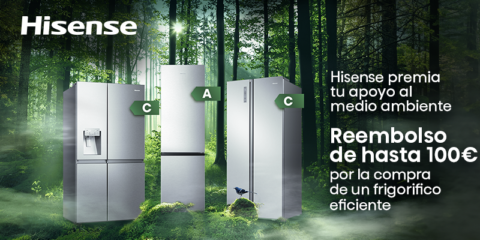 Nueva promoción ‘cashback’ de Hisense en una selección de frigoríficos eficientes