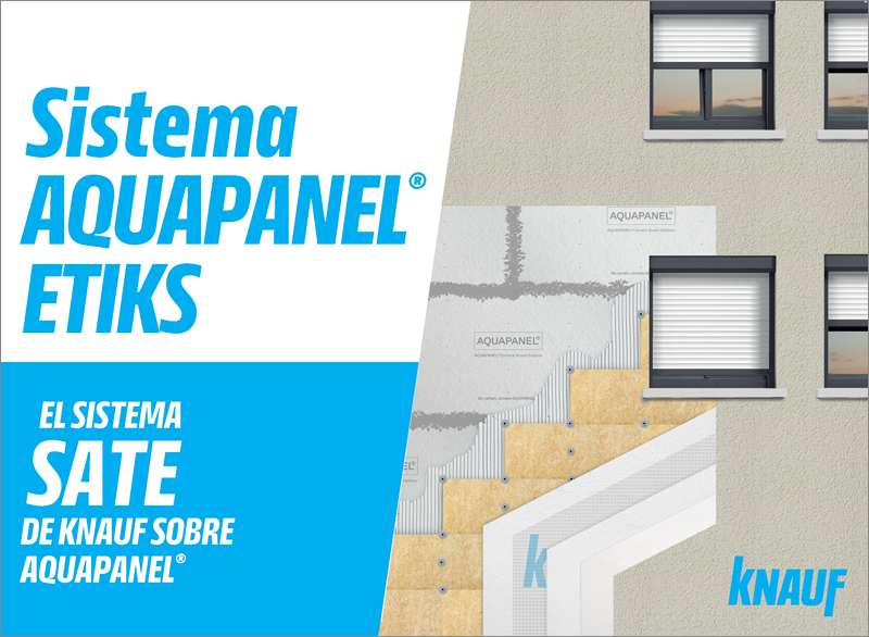 Knauf lanza su nuevo sistema de fachada ETIKS sobre Aquapanel