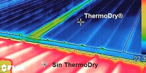 Ahorro energético en un supermercado tras aplicar la pintura termoreflectante de Nanoavant
