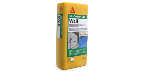 SikaCeram 290 Slim, el adhesivo polimérico de Sika para la colocación de todo tipo de piezas cerámicas