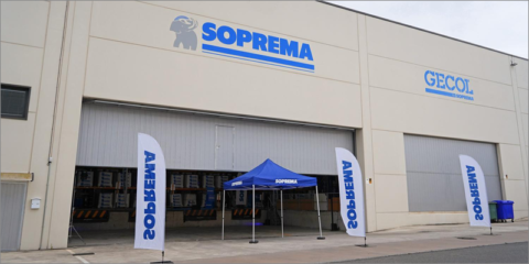 Soprema mejora su servicio y optimiza la logística con un nuevo almacén en Larrabetzu