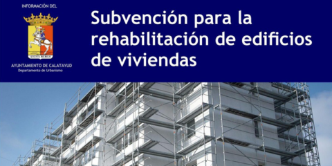 Ampliado el plazo para solicitar las ayudas de rehabilitación de edificios, viviendas y locales en Calatayud