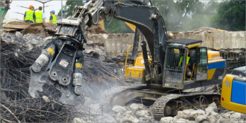 Nuevas tecnologías para fabricar cerámica y hormigón reciclado a partir de residuos de construcción