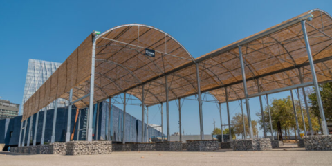 La Ciudad Condal estrena prototipos modulares y sostenibles para crear sombra en el espacio público