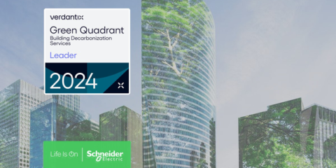 Schneider Electric es reconocida como líder en consultoría de descarbonización de edificios