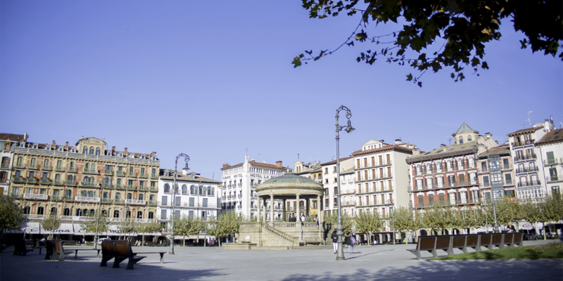 casco antiguo de Pamplona