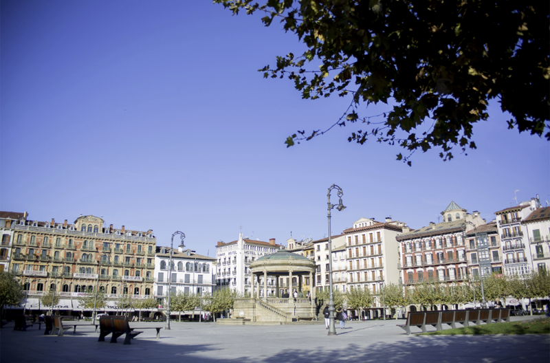 casco antiguo de Pamplona