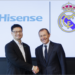 Hisense se convierte en patrocinador oficial del Real Madrid y lanza un nuevo televisor de edición limitada