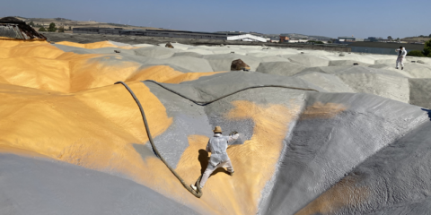 Impermeabilización de la cubierta de las Bodegas Williams & Humbert en Jerez de la Frontera con las soluciones de Sika