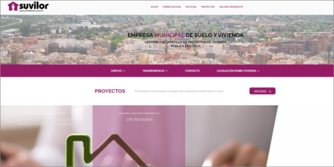 La nueva web de Suvilor ofrece asesoramiento sobre proyectos y ayudas a la rehabilitación en Lorca