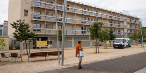 Finaliza la construcción industrializada de 151 viviendas de protección oficial en Barcelona
