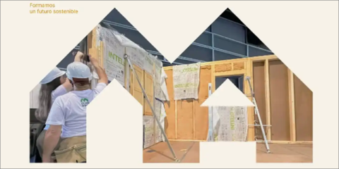 Formación teórico-práctica en Málaga sobre la construcción prefabricada con madera