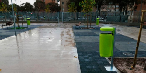 Un estudio demuestra la eficacia de los pavimentos permeables en la captura de microplásticos urbanos