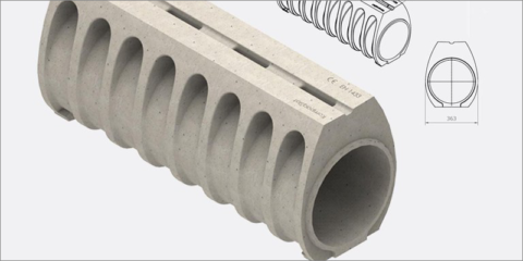KompaqSlot, el nuevo canal de drenaje compacto para obra civil de Ulma