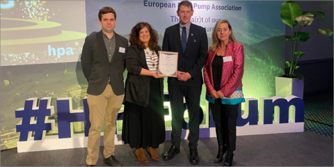 El Gobierno Vasco y Tecnalia, premiados por su solución para descarbonizar el sistema energético