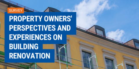 Encuesta de la Unión Internacional de Propietarios sobre la rehabilitación sostenible de edificios