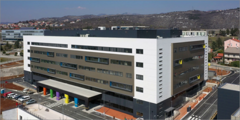 La fachada ventilada de Ulma mejora la eficiencia energética del Centro Clínico Hospitalario Rijeka