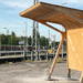 Finsa crea un prototipo de marquesina hecha de madera para la red ferroviaria Deutsche Bahn