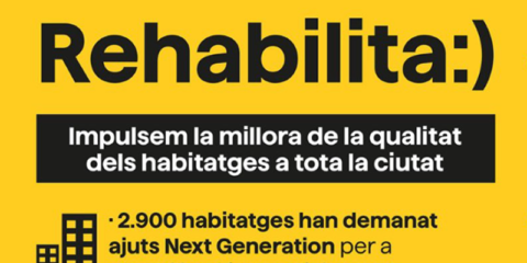 Cerca de 2.900 viviendas de Sabadell solicitan ayudas para la rehabilitación energética