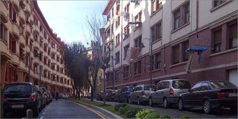 Arranca la rehabilitación de un grupo de viviendas del barrio de Párroco Unceta en Santutxu en Bilbao
