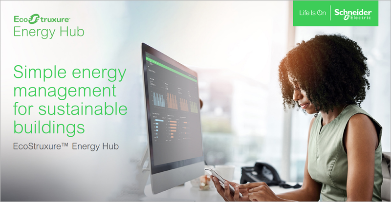 EcoStruxure Energy Hub de Schneider Electric.