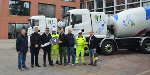 Las nuevas hormigoneras de Cemex reducirán la contaminación atmosférica de los entornos urbanos