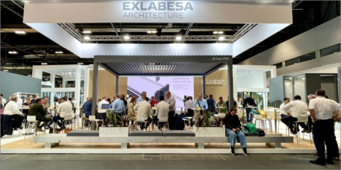 La gama de cerramientos y fachadas de Exlabesa Architecture se presentó en la feria Veteco 2024