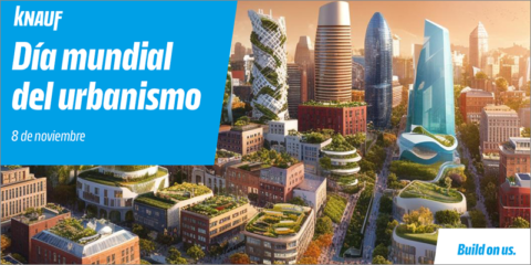 Knauf impulsa la construcción del futuro urbano con soluciones de edificación sostenibles