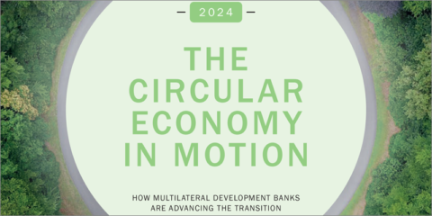 Los bancos multilaterales de desarrollo impulsan la transición hacia la economía circular