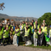 Más de 20 voluntarios participaron en la recogida de residuos de Cemex en Morata de Jalón