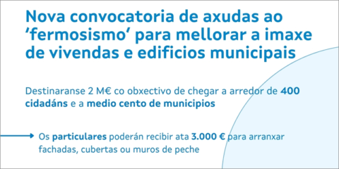 Galicia lanzará nuevas ayudas para corregir el impacto paisajístico de viviendas, edificios y equipamientos