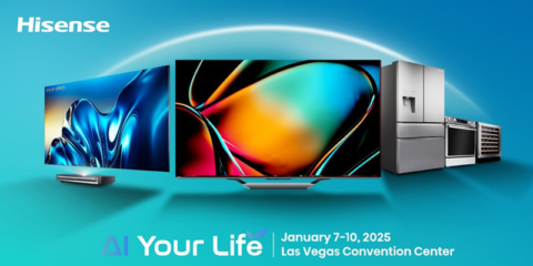 Las últimas innovaciones en inteligencia artificial de Hisense se muestran en CES 2025