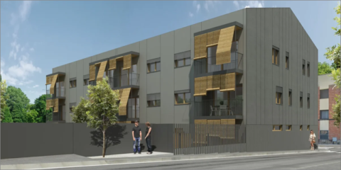 En marcha la construcción de dos edificios de viviendas de energía positiva en La Garriga
