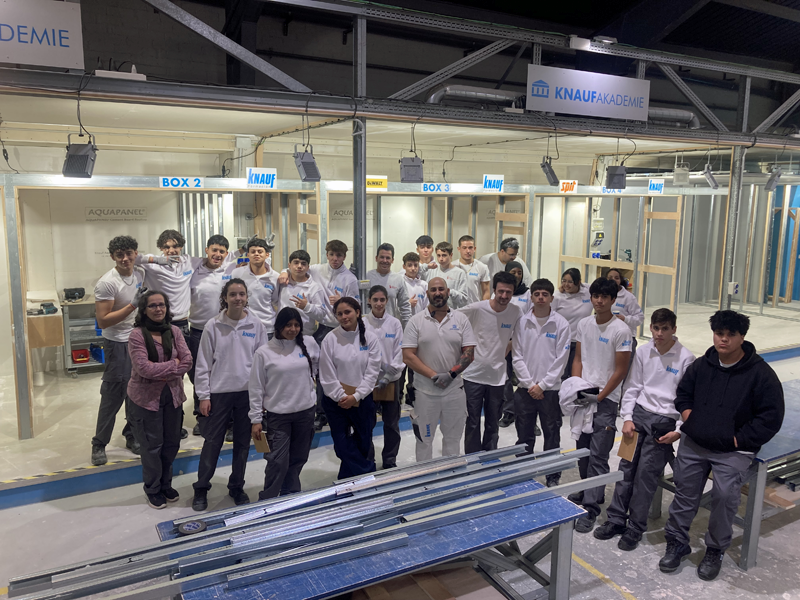 Knauf colabora con 15 centros de FP